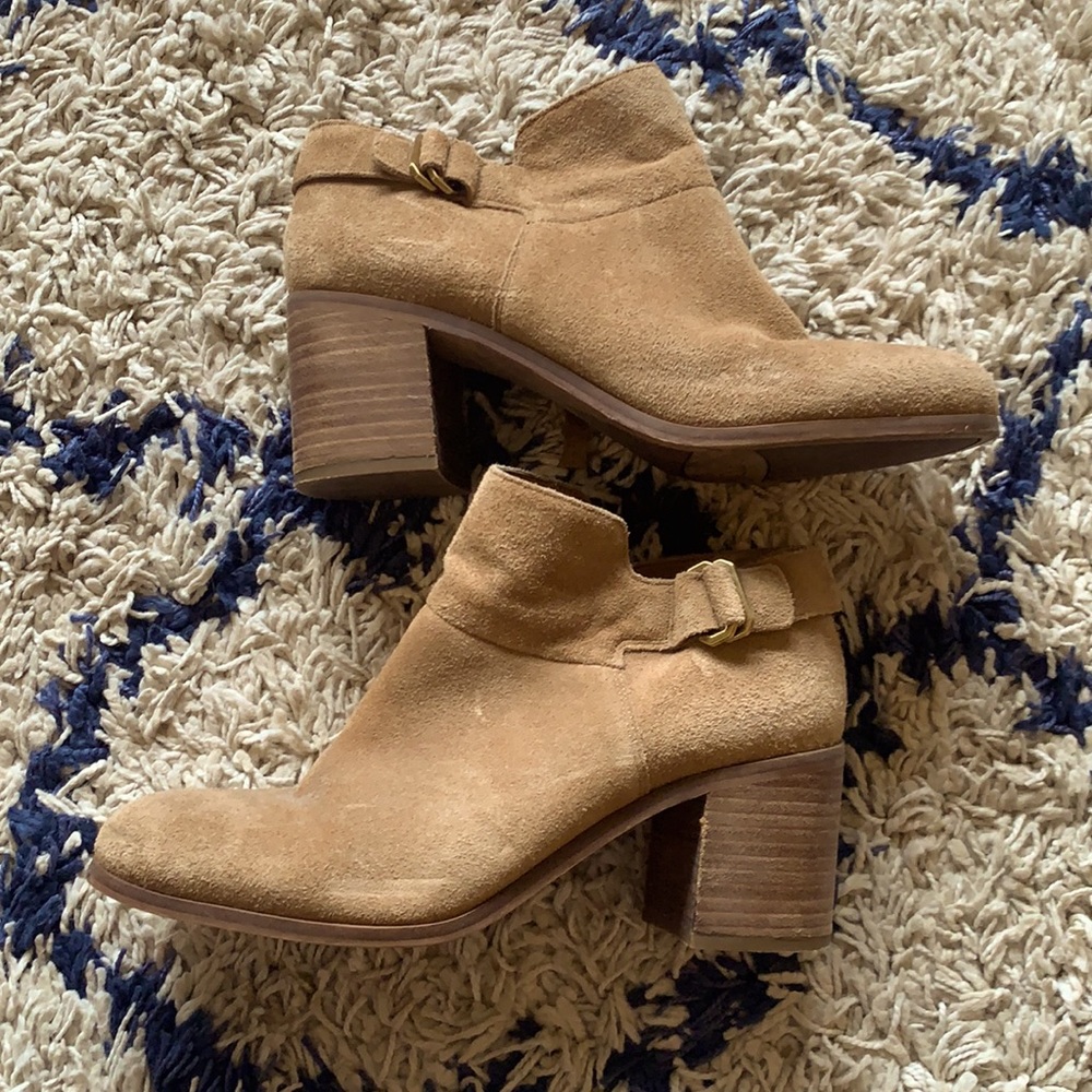Suede Franco Sarto Booties